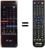 Télécommande équivalente Crosley VRP 5025