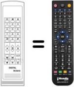 Télécommande équivalente RC 5410