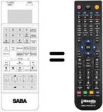 Télécommande équivalente RC 8B20