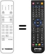 Télécommande équivalente Brandt 44 ML 15 HR