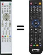Télécommande équivalente Schaub Lorenz LT26-28332