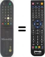 Télécommande équivalente LG CB 14F84
