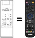 Télécommande équivalente RG 100