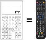 Télécommande équivalente RG 303
