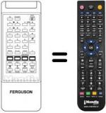 Télécommande équivalente 80389000