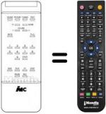 Télécommande équivalente RHT 04