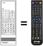 Télécommande équivalente RH 2000