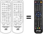 Télécommande équivalente RM-C990