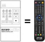 Télécommande équivalente RMC-862
