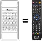 Télécommande équivalente RMC 35