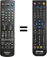 Télécommande équivalente Sony KV-25 F1D