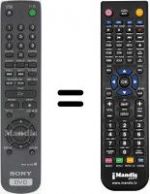 Télécommande équivalente RMT-D115 P