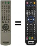 Télécommande équivalente RMT-D167P