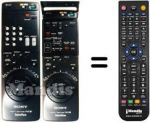 Télécommande équivalente Sony SLV-E 90