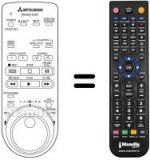 Télécommande équivalente RM M34-42401