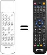 Télécommande équivalente RR 103