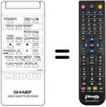Télécommande équivalente RRMCG 0716 GE