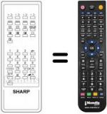 Télécommande équivalente RRMCG 1014 BMSA