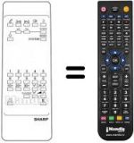 Télécommande équivalente RRMCG 1019