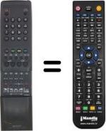 Télécommande équivalente RRMCG 1023 BMSA