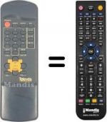 Télécommande équivalente RST-250