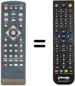 Télécommande équivalente SERVIMAT TNT 58