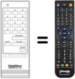 Télécommande équivalente RV 15A
