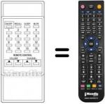 Télécommande équivalente S-1099VA08