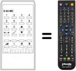 Télécommande équivalente PL 200