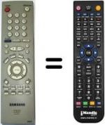 Télécommande équivalente 00092 T