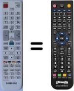 Télécommande équivalente Samsung SYNCMASTER TA 550