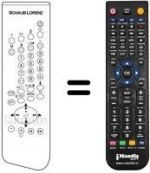 Télécommande équivalente 5652 16 52