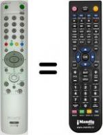 Télécommande équivalente Sony KV-24 LS35