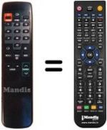 Télécommande équivalente SR 9000