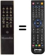 Télécommande équivalente SRB 1
