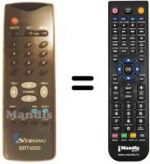 Télécommande équivalente SRT 4000