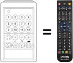 Télécommande équivalente UNIVERSUM 9253840