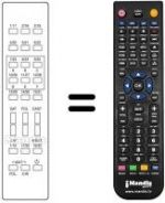 Télécommande équivalente OSE 583