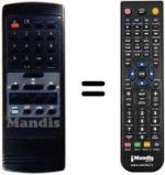 Télécommande équivalente SX 1000