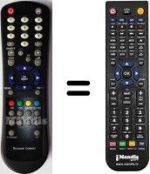 Télécommande équivalente Schaub Lorenz LT19-350DB