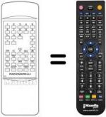 Télécommande équivalente T 32