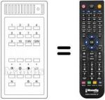 Télécommande équivalente T 717