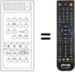 Télécommande équivalente T 732