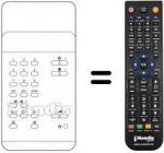 Télécommande équivalente TC 110
