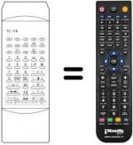 Télécommande équivalente TC 118