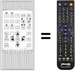 Télécommande équivalente TC 150 E