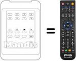 Télécommande équivalente TC 16 B