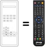 Télécommande équivalente TC 16 C