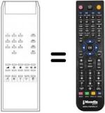 Télécommande équivalente TC 210