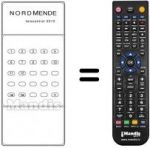 Télécommande équivalente TC 2212